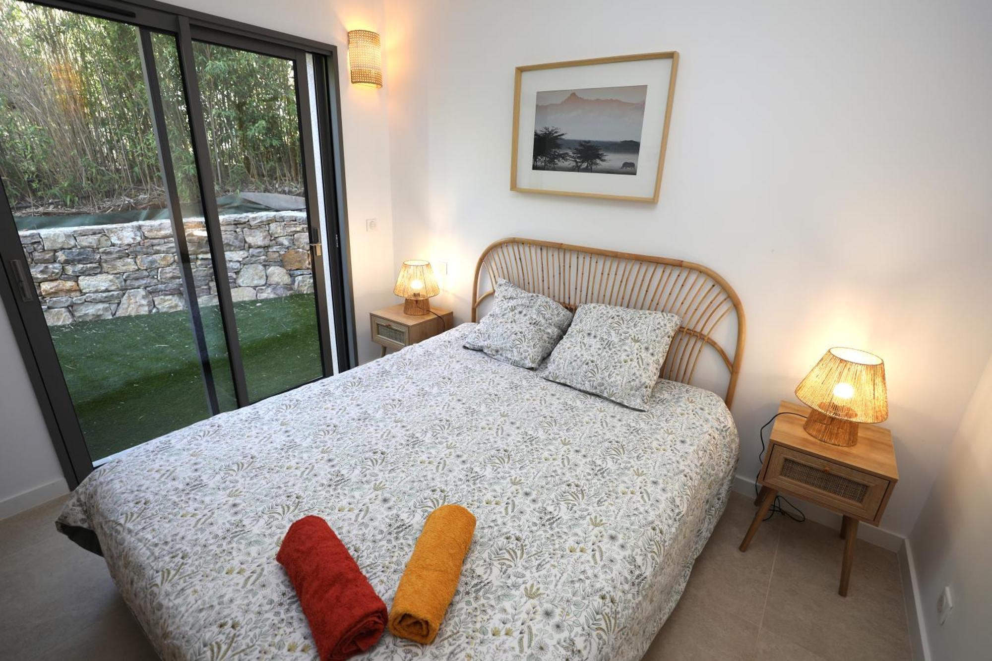 T2 Neuf Sur Jardin Proche Plage كاركيران المظهر الخارجي الصورة